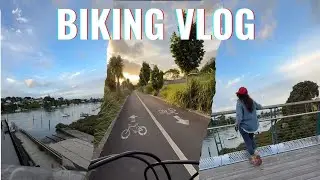 Sunset Bike Ride in Auckland | Scenic River & Nature Path