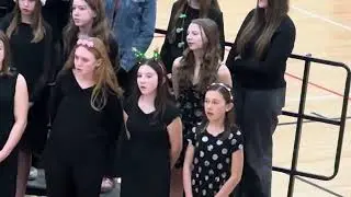 Canfield middle school choir Christmas concert 