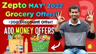 Zepto Grocery Offer - Discount Code + 3 Add Money Offer - Junio, CRED, Simpl Zepto Add Money Offers