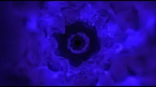 [1 Hour] Space Tunnel Video in 4K. Interstellar travel effect. Free Video Background in 4K.