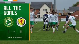 ALL THE GOALS | Ireland MU16 1-0 Scotland MU16 | 2023 Victory Shield