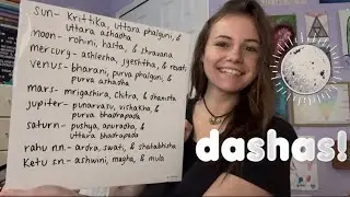 VIMSHOTTARI DASHA: mahadashas & antardashas E349