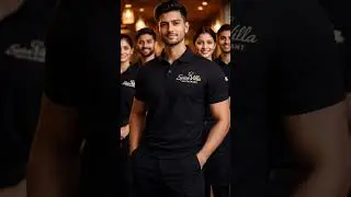 Restaurant Uniform Upgrade 2026 🔥 | DTF Print Magic #viral #shorts #explore #trending