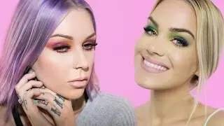 Warm Toned Diffused Cat Eye Ft. Mariah Leonard +  Mi Vida Loca Palette  | KristenLeanneStyle