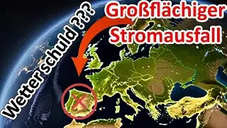 Der j&uuml;ngste Stromausfall Spanien