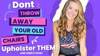 How to Reupholster Dining Room Chair Pads - The Step-By-Step Tutorial by the Broken Masterpiece