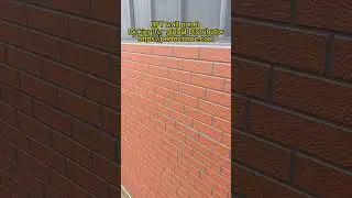 BFT wall panels#exteriorpanel #16mmmetalsiding #drywall #visualeffects #renovation