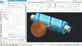 Variable Contour in NX CAM #  NX CAM 4 AXIS