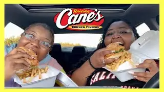 RAISING CANE&rsquo;S MUKBANG... | DeLexisEats