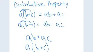 How to use the distributive property