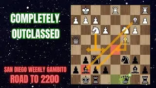 My International Master Opponent Destroyed Me | San Diego Gambito Round 2