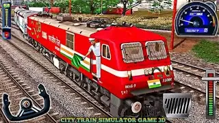 Modern Train Driving Game 2023  - City Train Simulator Games 3D - Android Gameplay HD