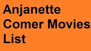 Anjanette Comer Movies List