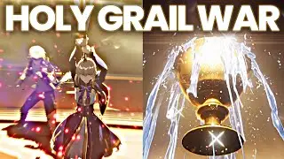 Fate/Stay Night Final Battle & Ending | Saber & Archer Say Goodbye #honkaistarrail #fatestaynight