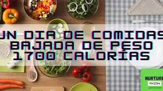 Un dia de comida 1700 calorias
