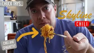 Skyline Chili - SPAGHETTI and CHILI? Heck yeah!!!