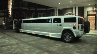 Back to the Future Hummer Limo video tour