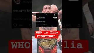 WHO is Ilia Topuria FIGHTING?! #shorts #mma
