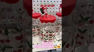 Cute Strawberry Viral Glasses from Five Brlow🍓