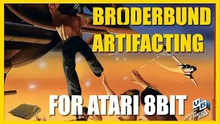 6 игр Atari 8bit Br0derbund, использующих артефакты NTSC