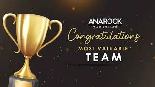 ANAROCK RnR - Annual Awards Q4 2024 - Most Valuable Team