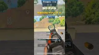 30 FPS 4 Like 90 FPS? Best Sensitivity for Low End Devices (No Recoil🔥