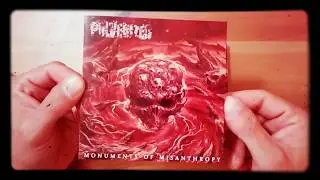 UNBOXING Pulverized - Monuments of Misanthropy (2018) Krucyator Productions