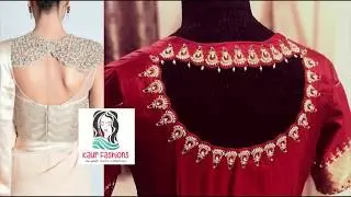 Back Neck Designs By Kaur Fashions