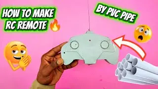 DIY RC Remote making by PVC Pipe | How to make rc remote | DIY | Mini Tractor | Mini Trolley #diy