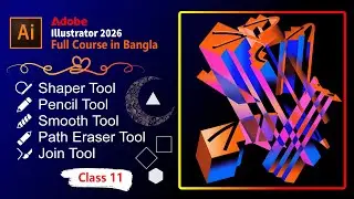How to use shaper tool in adobe illustrator 2026 | Adobe Illustrator for Beginners | Class 11