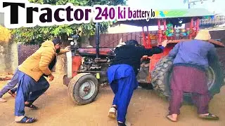 Tractor 240 Morning Starting Problem Shol//Battery lo..