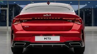 Kia K5 2026 Red Color &ndash; Luxury Sport Sedan with Stunning Design & Next-Gen Features