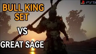 Black Myth Wukong | Bull King Armor Set Vs Great Sage Broken Shell NG+