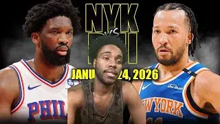 KNICKS VS SIXERS JAN 24 2026 REACTION -KING FINESSER