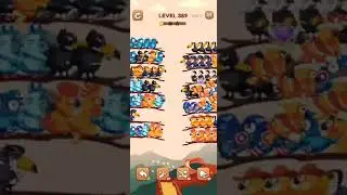 Bird Sort 2 Level 389 Solution | #birdsort #birdsortpuzzle #birdsortcolorpuzzle #birdsortcolor