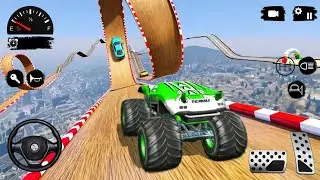 Impossible Monster Truck Stunt Game || Monster Truck 3D - Android Gameplay