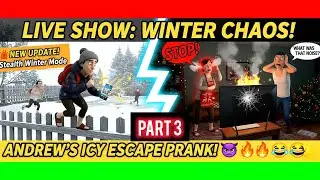 🤣Live Winter Stealth Gameplay &mdash; Parents&rsquo; Reaction Twist!. PART 3.