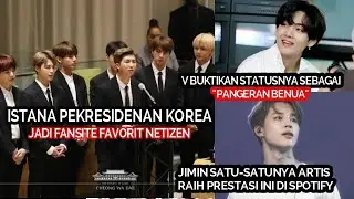 V BTS BUKTIKAN STATUS PANGERAN BENUA, JIMIN BTS CETAK REKOR, FANSITE BLUE HOUSE (KPOP NEWS)