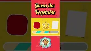 Guess the Vegetable Challenge 🥬 | Fun Emoji Shorts #funquiz #indianfood #funtrivia #guessthefood