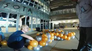 Star Balloon Arch Timelapse | For SOTA