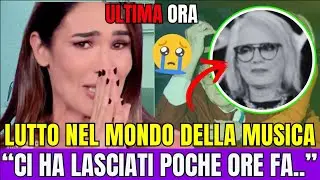 ULTIMA ORA - TERREMOTO NEL MONDO DELLA MUSICA! SCOMPARSA UN&rsquo;ICONA ITALIANA!