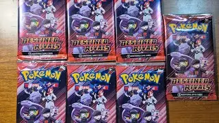 Destined Rivals Reveal & Review | Pulling a Full Art Team Rocket Raticate (Illustration Rare)Pokemon