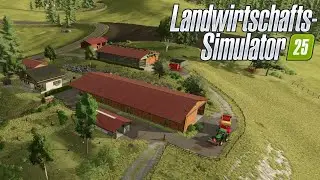 LS 25: Erlengrat #01 Hoftour und Ballenpressen bei Nacht und Nebelaktion!🤗🚜