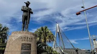 ANZAC Bridge, Sydney Australia - 4K