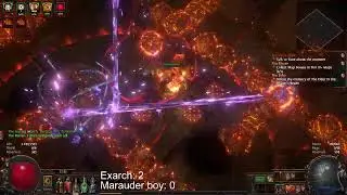Gauntlet practise Searing Exarch
