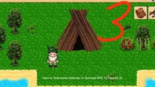 How to find metal detector in Survival RPG 1 (Tutorial 3)