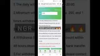 NGR Energy power Of LuCk 🤞🤞🤞