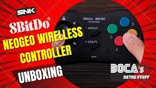 Unboxing the New 8BitDo NEOGEO Wireless Controller + Quick Review