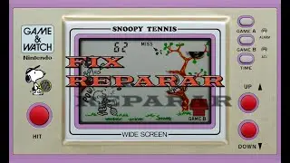 GAME WATCH snoopy tennis