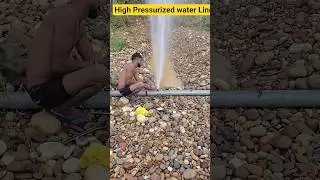 High Pressure Pipe Fitting in Action 🚿 | Must Watch! #highpressure #plumber #pressurepipes